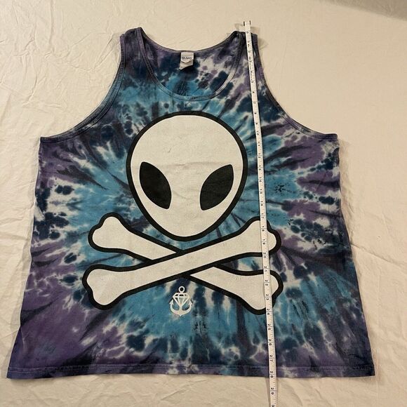 Vintage Alien Tie Dye Tank Men's‎ Size XL - Picture 1 of 4